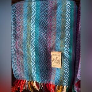 Authentic Alpaca Blanket – Made in Peru 🇵🇪